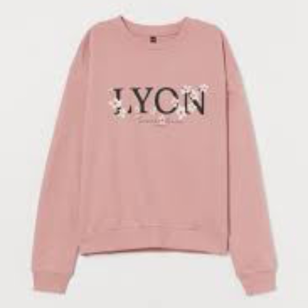 Dusty Pink Divided Sweatshirt
